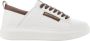 Alexander Smith Eco-Wembley Wit Bruin Sneakers White Heren - Thumbnail 1