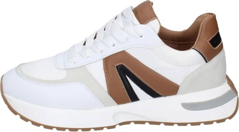 Alexander Smith Heren Textiel Sneakers White Heren