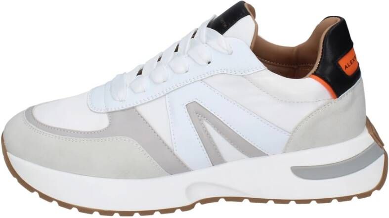 Alexander Smith Heren Textiel Sneakers White Heren