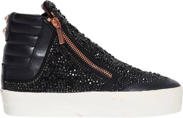 Alexander Smith Hoge Swarovski Schoen Black Dames