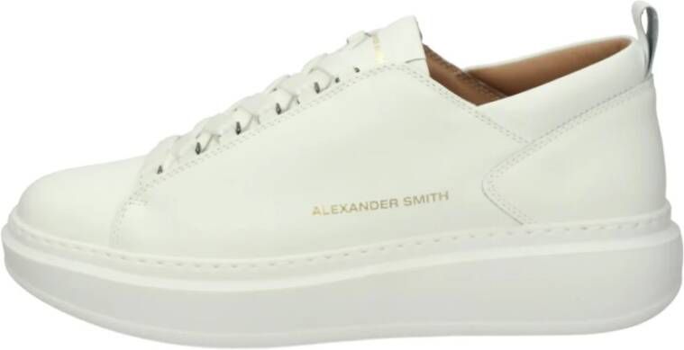 Alexander Smith Lage Sneakers White Heren