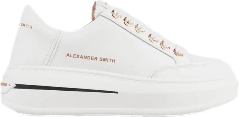 Alexander Smith Lancaster Woman Sneakers Wit White Dames