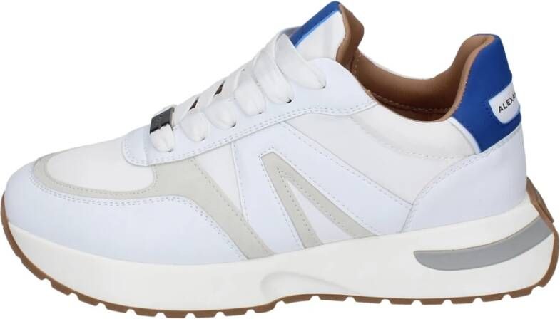 Alexander Smith Leren Heren Sneakers White Heren