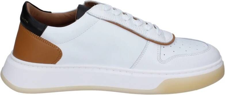 Alexander Smith Leren Heren Sneakers White Heren