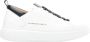 Alexander Smith Wembley Wit Zwart Leren Sneakers White Heren - Thumbnail 2