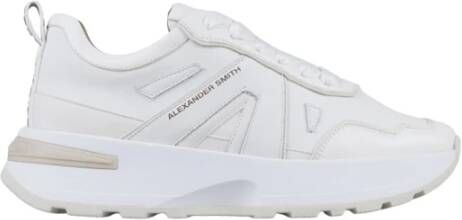 Doucal's Italiaanse Ambachtelijke Geperforeerde Leren Sneakers Wit Heren - Foto 9