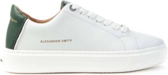 Alexander Smith Londen Man Sneakers 10e jubileumeditie White Heren