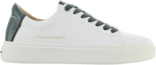 Alexander Smith Londen Sneakers Minimalistische Stijl White Heren