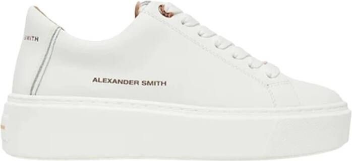 Alexander Smith London High Woman Total White Sneakers
