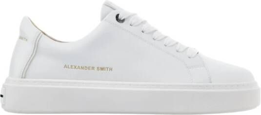 Alexander Smith London Man Total White Sneakers White Heren
