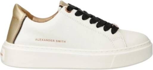 Alexander Smith London Minimalist Sneakers White Dames