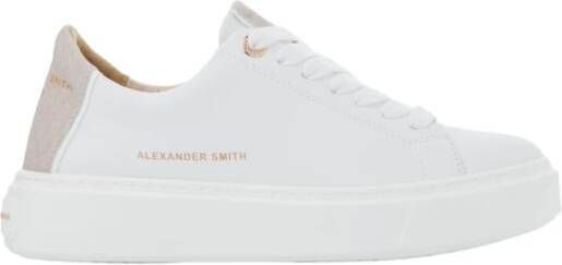 Alexander Smith London Vrouw Wit Koper Sneakers Multicolor Dames
