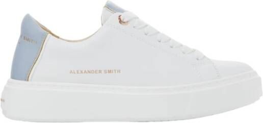 Alexander Smith London Vrouw Wit Licht Avio Sneakers Multicolor Dames