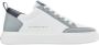 Alexander Smith Luxe Grijs Wit Leren Sneakers Gray Heren - Thumbnail 1