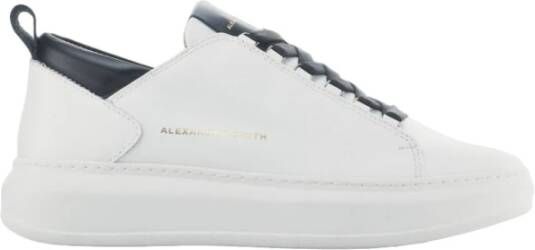 Alexander Smith Wit Zwart Sneakers Herfst Winter 2023 2024 White Heren