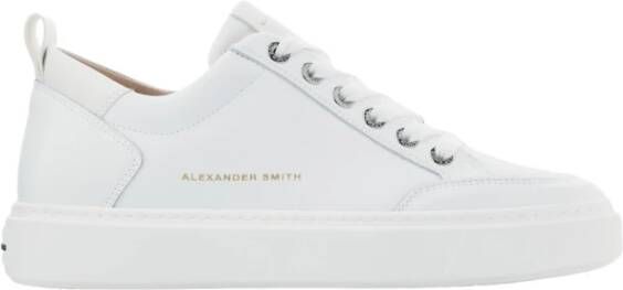 Alexander Smith Luxe Witte Straat Stijl Sneakers White Heren