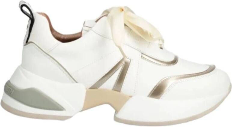Alexander Smith Marmer Wit Goud Sneakers Multicolor Dames