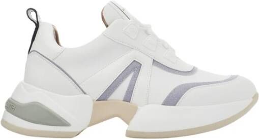Alexander Smith Moderne Marmer Vrouw Sneaker Wit Avio White Dames