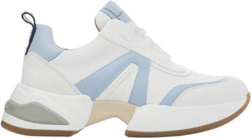 Alexander Smith Moderne Marmer Vrouw Sneaker Wit Blauw Multicolor Dames