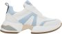 Alexander Smith Moderne Marmer Vrouw Sneaker Wit Blauw White Dames - Thumbnail 1