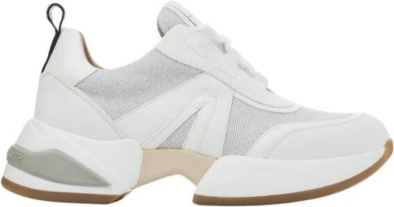 Alexander Smith Moderne Marmer Witte Sneaker White Dames