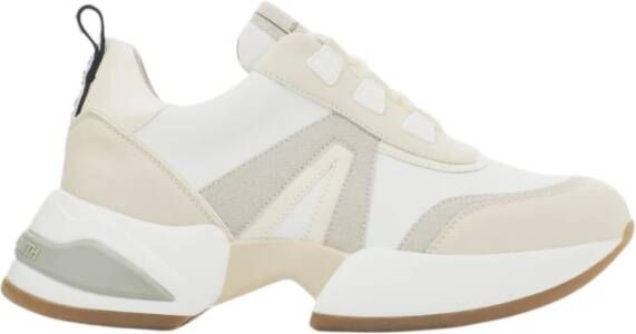 Alexander Smith Moderne Wit Goud Marmer Sneaker White Dames