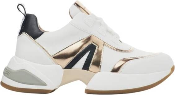 Alexander Smith Moderne Wit Koper Marmer Sneaker White Dames