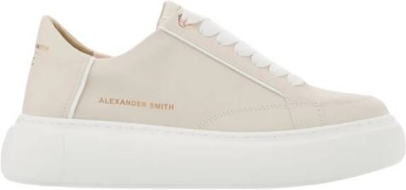 Alexander Smith Nude Greenwich Dames Sneakers Beige Dames