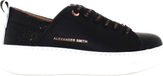 Alexander Smith Zwarte Eco Wembley Dames Sneakers Black
