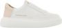 Alexander Smith Greenwich Sneakers met Roze Details White Dames - Thumbnail 1