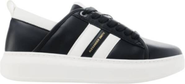 Alexander Smith Eco-Wembley Zwart Wit Sneakers - Foto 2