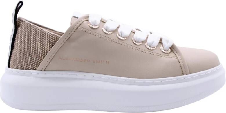 Alexander Smith Sneakers Donna Hyde Woman 67Sgd Kleur Sand Gold Beige Dames - Foto 14