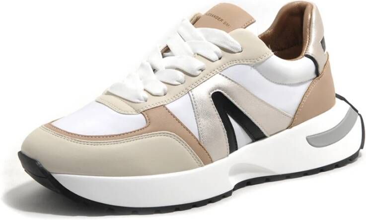 Alexander Smith Sneakers Donna Hyde Woman 67Sgd Kleur Sand Gold Beige Dames - Foto 11