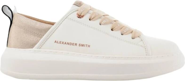 Alexander Smith Sneakers Donna Wit Zand Beige Dames
