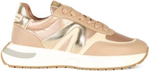 Alexander Smith Sneakers met gelamineerd effect in stof en eco-leer - Foto 2
