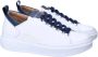 Alexander Smith Luxe leren sneakers in wit en blauw White Heren - Thumbnail 6