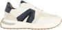 Alexander Smith Witte Blauwe Leren Sneaker White Heren - Thumbnail 5