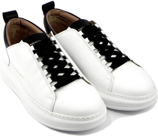 Alexander Smith Wit Zwart Sneakers Herfst Winter 2023 2024 White Heren