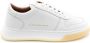 Alexander Smith Leren Sneakers voor Mannen White Heren - Thumbnail 5