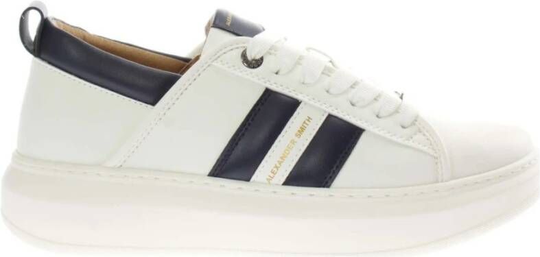 Alexander Smith Sneakers Wit Blauw Herfst Winter 2023 2024 White Heren