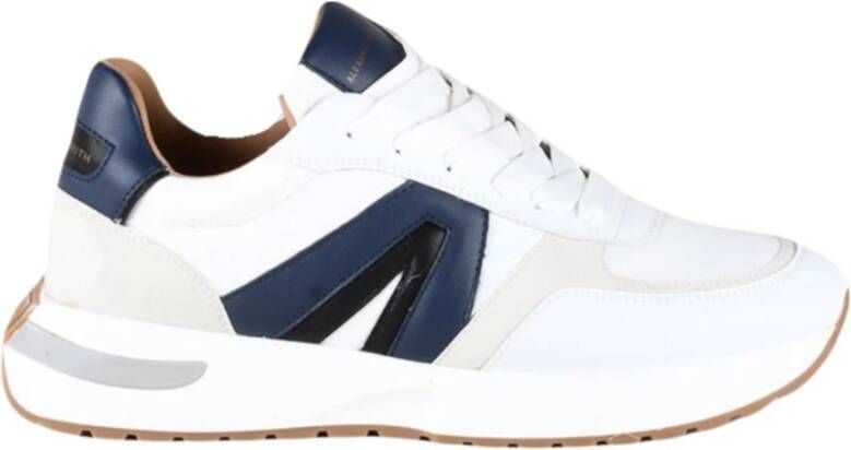 Alexander Smith Sneakers Wit Blauw Stijlvol Model White Heren