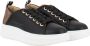 Alexander Smith Leren Sneakers voor Mannen en Vrouwen Black Dames - Thumbnail 8