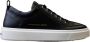 Alexander Smith Hoge rubberen zool leren sneakers Black Heren - Thumbnail 1