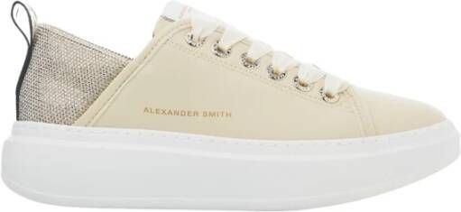 Alexander Smith Sportieve en Elegante Sand Goud Sneakers Multicolor Dames