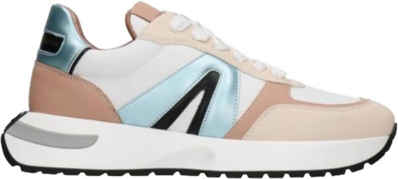 Alexander Smith Stijlvolle leren sneakers voor dames Multicolor Dames