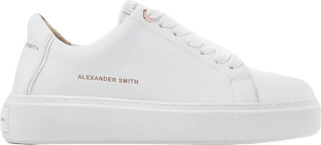 Alexander Smith Londen Totale Witte Sneakers White