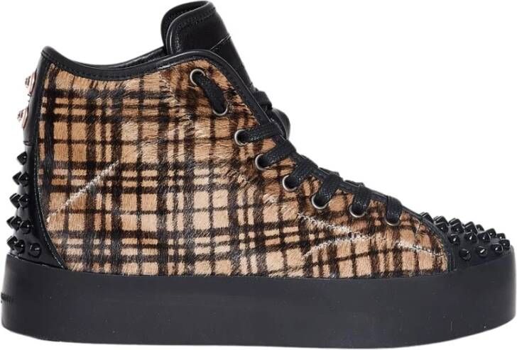 Alexander Smith Taupe Schotse Hoge Top Schoen