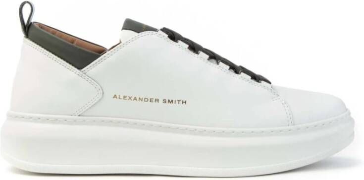 Alexander Smith Wembley Blauwe Heren Sneakers White Heren