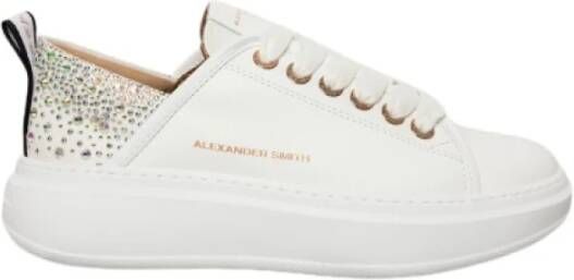 Alexander Smith Wembley Sneakers Wit Iride Azure White Dames