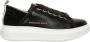 Alexander Smith Wembley Sneakers Zwart Leer - Thumbnail 1